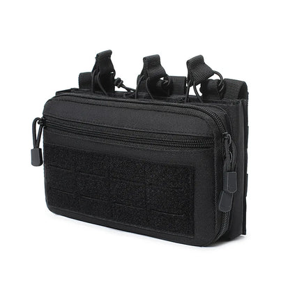 Triple Magazine Pouch Rifle 5.56/7.62 Mag Holster Ammo Holder Multi-use Molle Accessory Bag for Hunting & Airsoft Tactical Vest