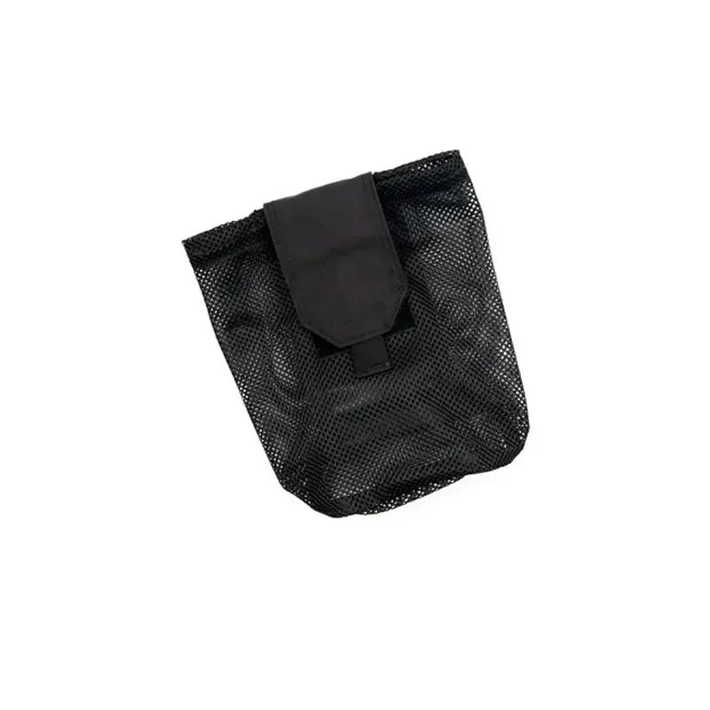 Tactical Dump Drop Pouch EDC Molle Mesh Bag Airsoft Foldable Magazine Ammo Mag Pouches Storage Recycling Gear