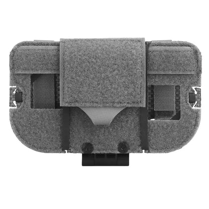 Tactical Navigation Board Molle Foldable Admin Pouch Mobile Phone Holder Chest Rig Gear for Plate Carrier Airsoft Hunting Vest