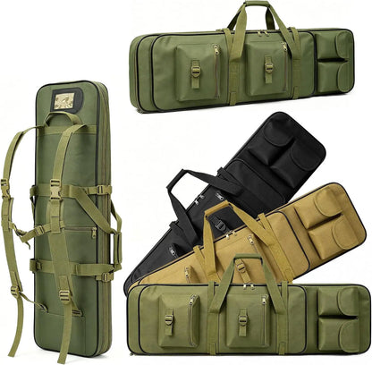 Camouflage Tactical Hunting Gun Bag 81/94/115CM Shoulder Backpack for Air Gun Shooting Outdoor Fishing Equipment Bag