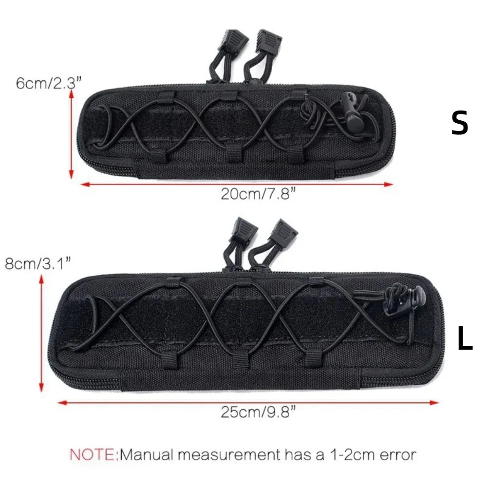 Outdoor Tactical Molle Knife Pouch EDC Tool Knives Holder Hunting Accessories Outdoor Sports Hiking Camping Flashlight Bag