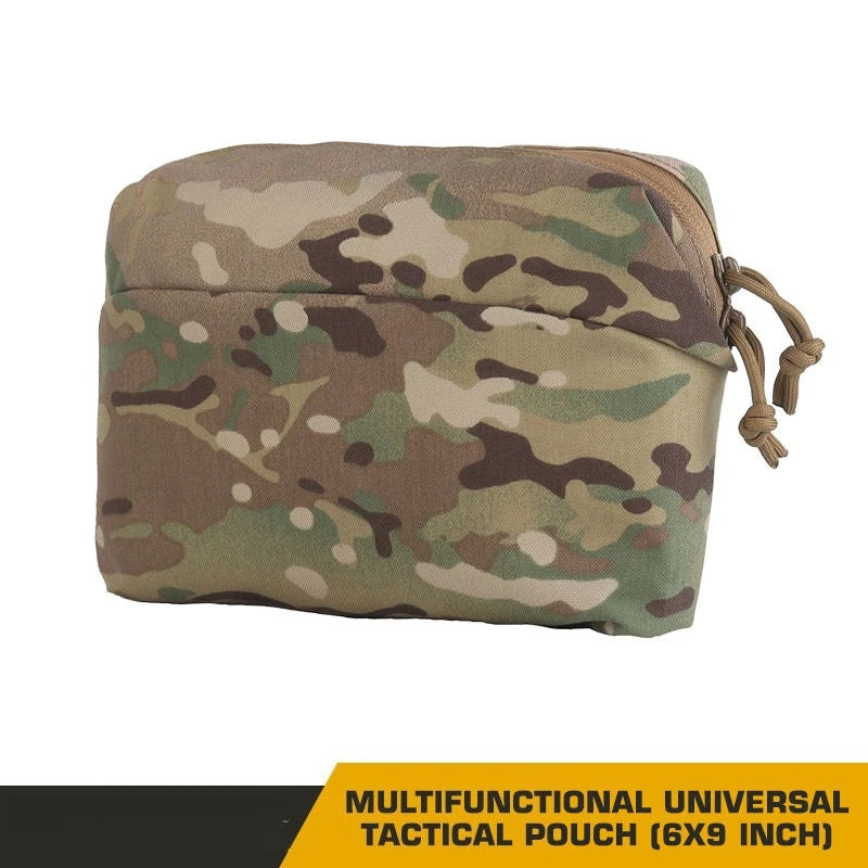 Ferro Style General Purpose Pocket First Aid Kit Molle Pouch Multifunctional General Bag for FCPC V5 Plate Carrier Vest Gear