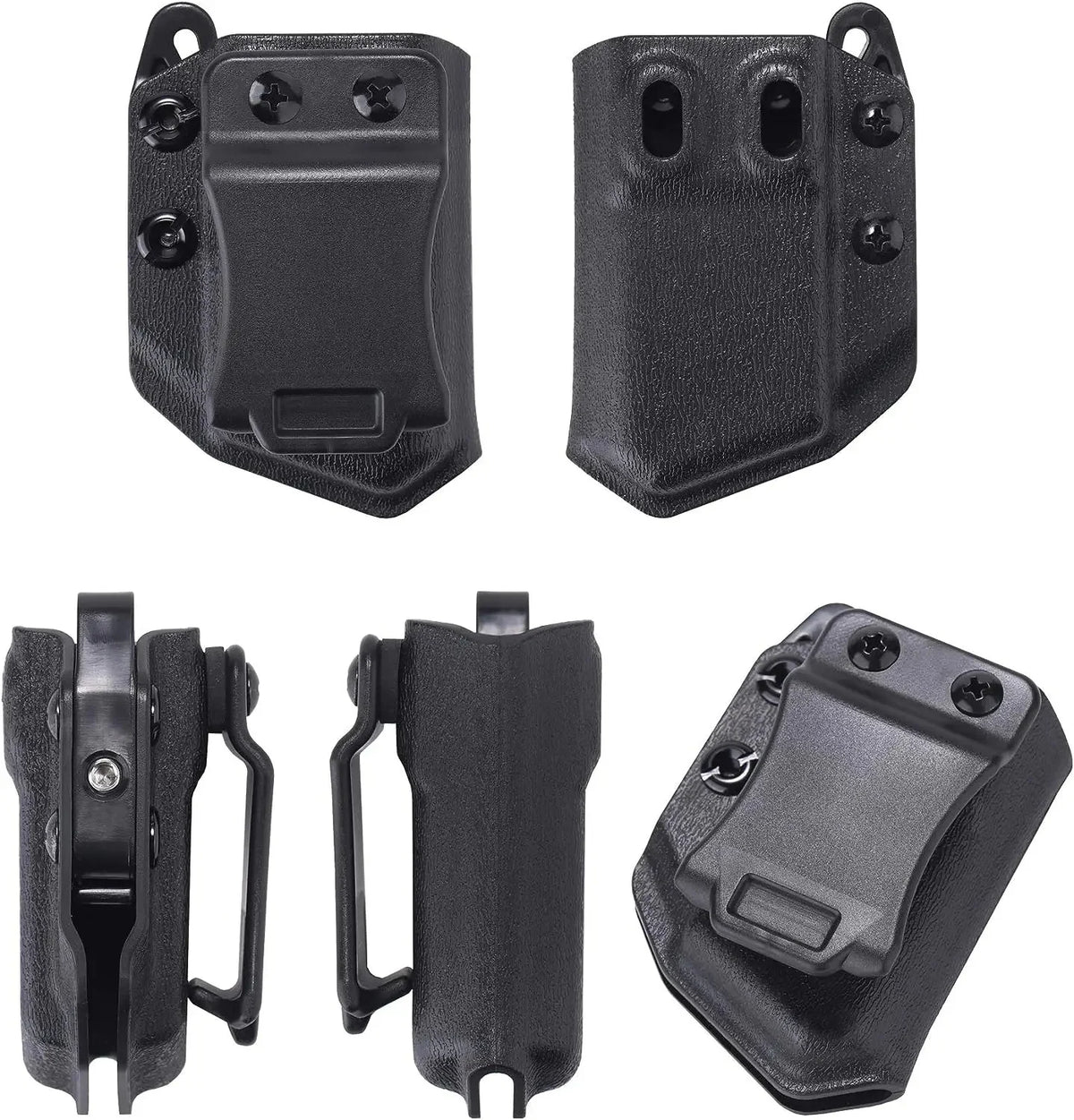 Tactical IWB OWB 9mm .40 universal Belt Clip Single Double Stack Magazine Pouch Holster Mag Carrier Holder for Pistol gun
