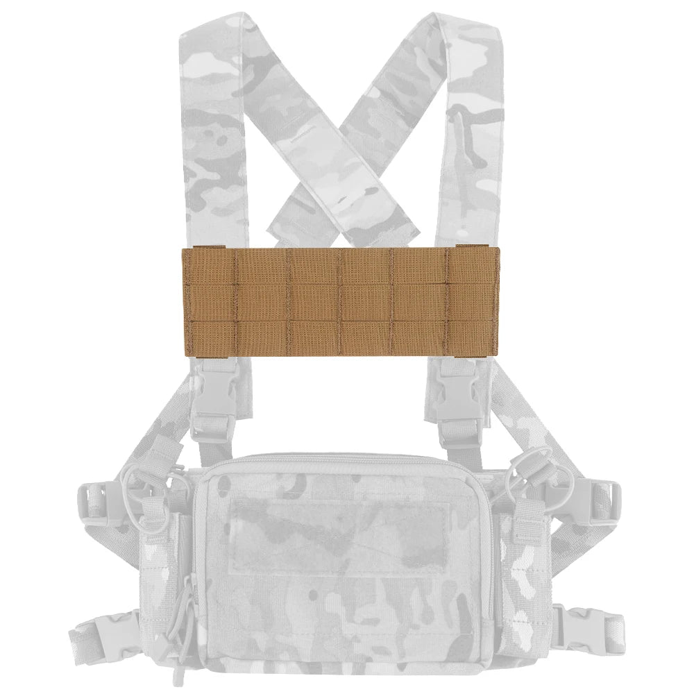 Tactical D3CRM MK3 Chest Rig Bridge MOLLE Panel Placard Phone Holder Platform Hunting Vest Chest Rig Accessories