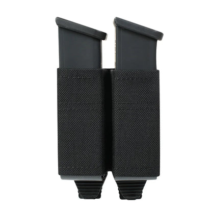 OPHIDIANTAC FAST 9MM Single/Double Mag Bag MOLLE Mag Pouch  Hunting CS Games Air soft Holder With Nylon Support Clip