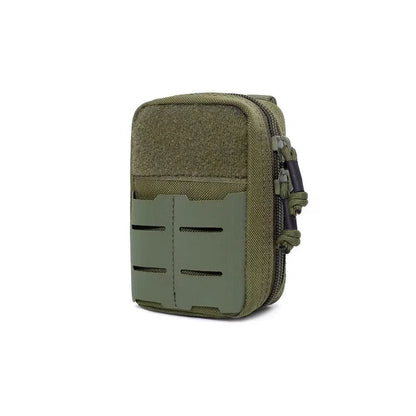 Outdoor Tactical MOLLE Waist Bag Camouflage Crossbody Sling Bag Multifunctional Mini Shoulder Bag Casual Commute Small Pouch