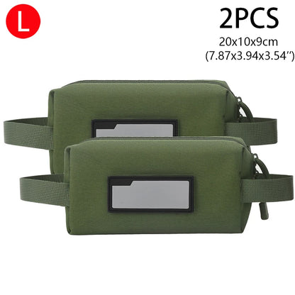 1/2Pcs Cartridge Pouch Ammo Bag 1000D Bullet Carrying Pouch Ammunition Storage Case EDC Tool Bag Multi-Function Handbag