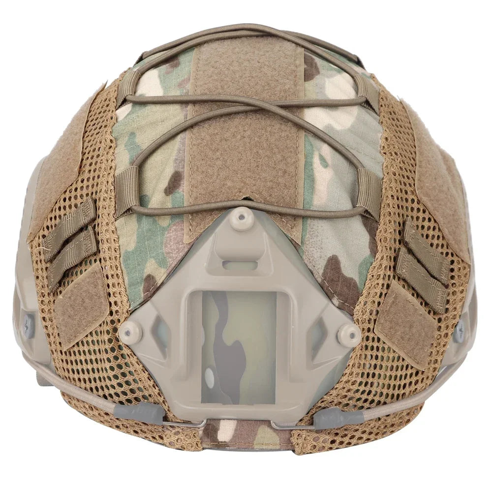 Sport Helmet Cover Hunting Shooting Airsoft Helmet Cover Mesh Paintball Helmet Cover for Ops-Core PJ/BJ/MH Fast Helmet Cover