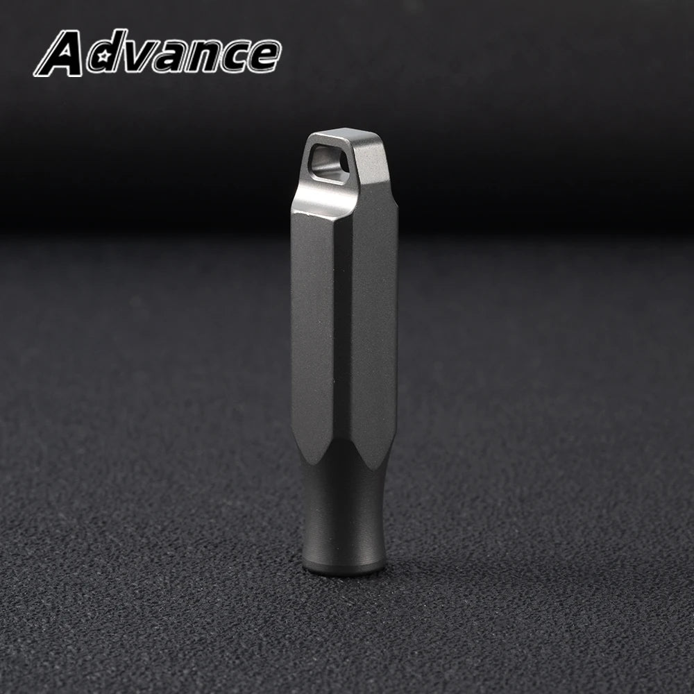 Titanium Alloy Whistle Outdoor Small Tool EDC Camping Hiking Whistle