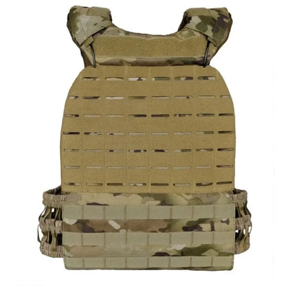 Plate Carrier Body Combat Training Chest Rig Assault Vest Equipment Sport Vest Adjustable Exercise Lightweight Load Bearing Vest