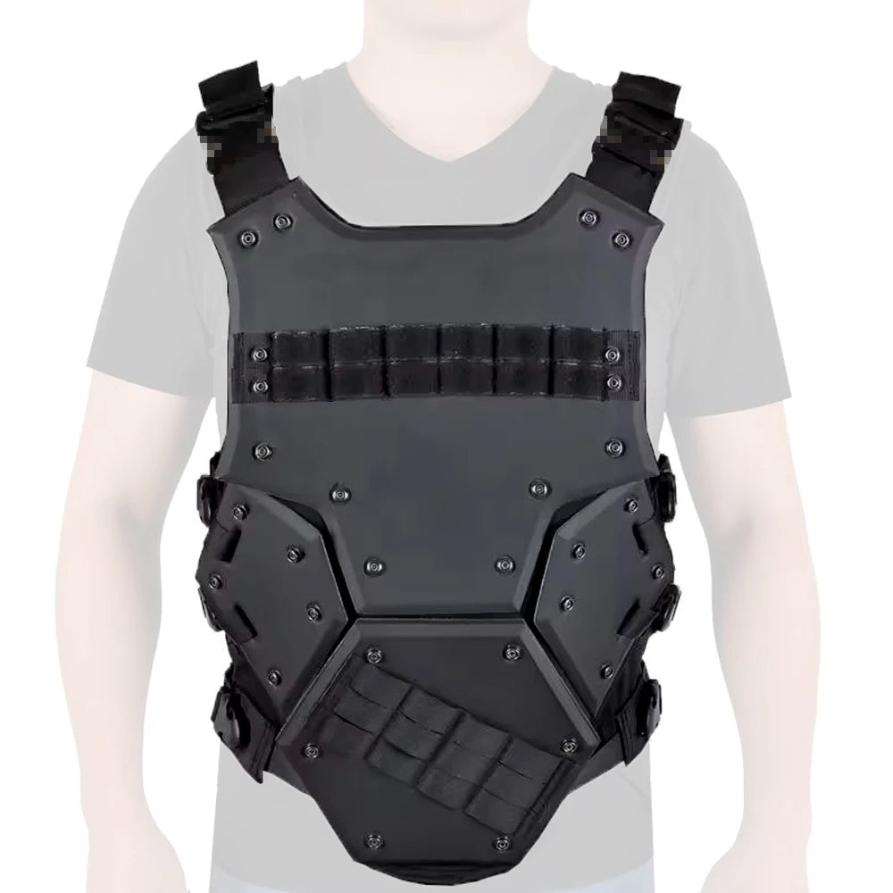 Tactical TF3 Vest Airsoft Body Armor MOLLE Hunting Vest Plate Carrier Multi-purpose Outdoor Motorcycle Cycling Protective Armors