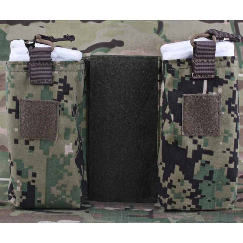Emersongear For MBITR Radio Pouch Set For 148/152 Intercom Bag Pack Panel Outdoor Hunting Hiking Combat Sports EM8333