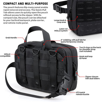Tactical First Aid Kits Medical Bag Outdoor Molle Pouch Emergency Hunting Bag Camping Survival Tool EDC Pouch Waist Belt Bag