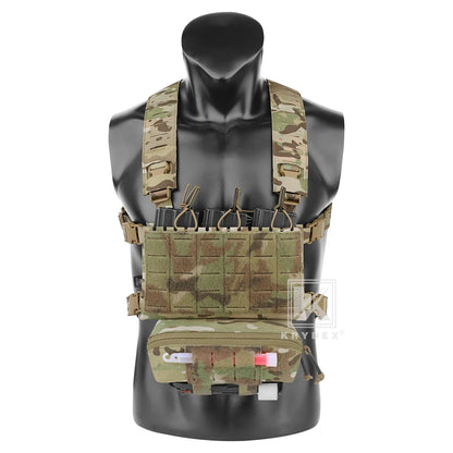 KRYDEX Tactical Nylon Dangler Drop Pouch Dump Fanny Pack Tool Storage Bag for JPC CPC FCPC D3CR MK3 MK4 Vest Chest Rig
