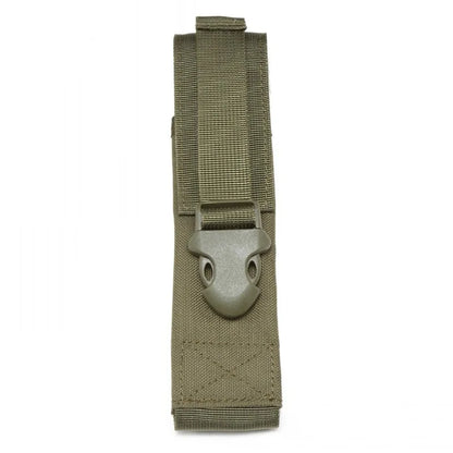 Tactical Molle Flashlight Pouch Torch Holder Case EDC Tool Waist Bag Outdoor Sports Camping Hiking Hunting Light Holster Pouches