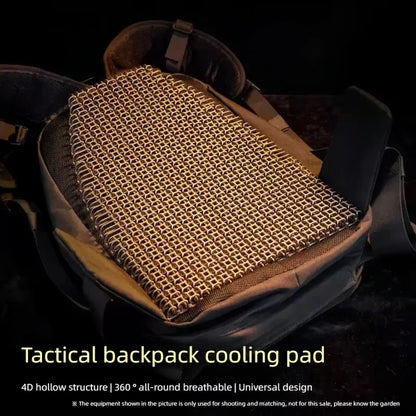 Tactical Backpack 3D Liner Pad: Lightweight, Breathable, Sweat-Wicking, Cuttable, Multi-Functional Heat Dissipation & Cushioning