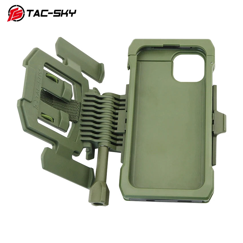 TAC-SKY Tactical Vest Phone Case with Mount for iPhone 14 Series & iPhone 15 Series Phones（for iPhone 14 15/ Plus/Pro/ Pro Max）