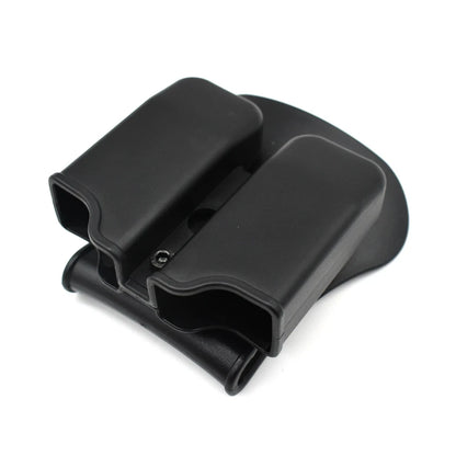 Tactical Double Magazine Pouch Universal Mag Holder Carrier For 9mm .40 Cal Airsoft Hunting Outdoor Accessories