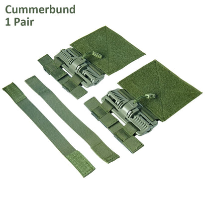 Tactical Airsoft Quick Release Cummerbund MOLLE Removal Buckle ROC Conversion Kit For JPC CPC NCP XPC 6094 420 Hunting Vest