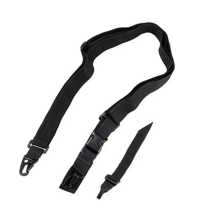 Tactical 1/3 Point Sling Shoulder Strap Multi-function Slant Strap Outdoor Hunting Field Survival Training Tape Accessories