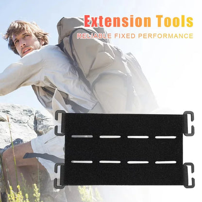 Nylon Molles Tactical Patches Board Patches Panel Display Holder for Backpack Hunting Mini Patches Board Strip