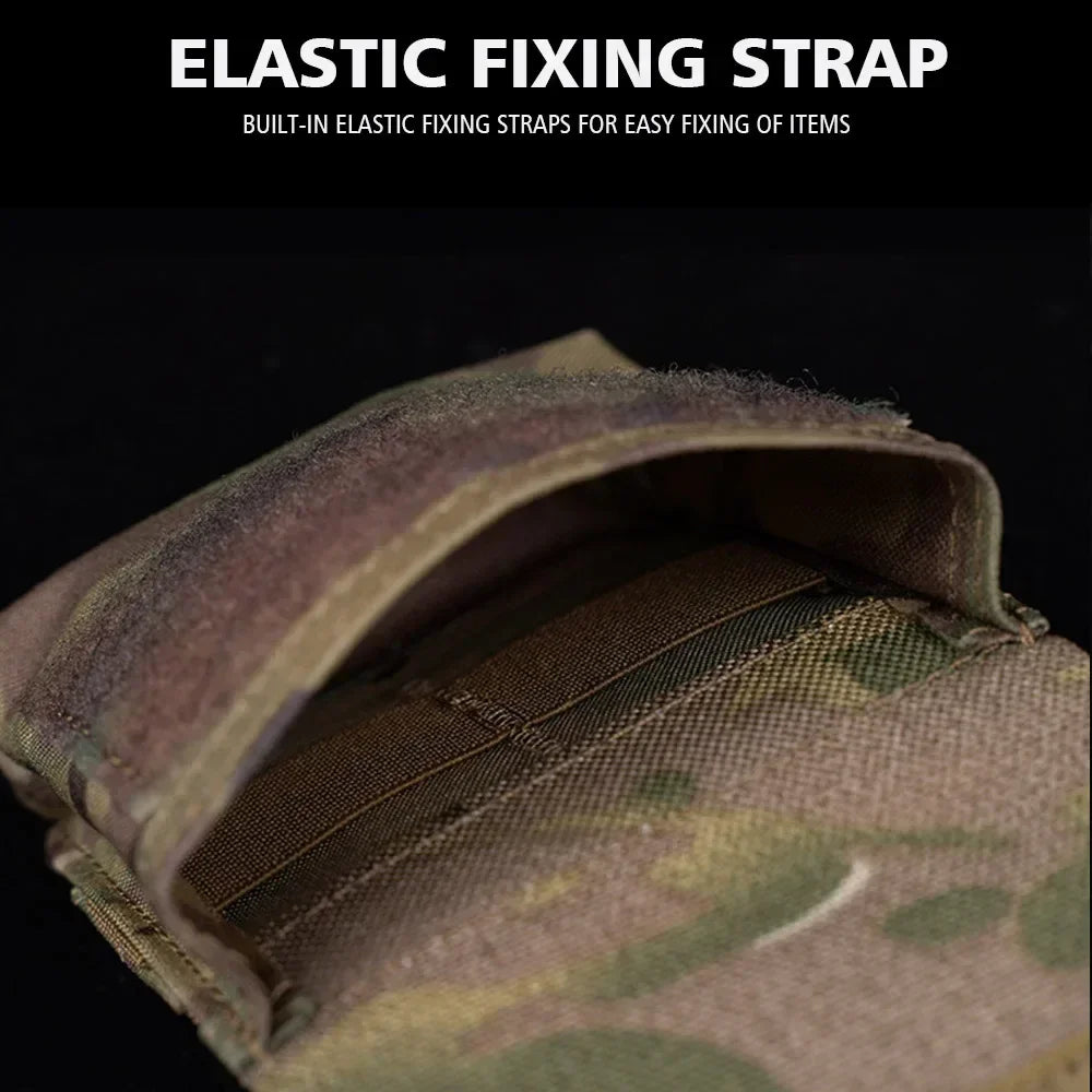 JSTA Multifunctional Magazine Pouch Tactical Molle Belt Bag Outdoor Hunting Shooting Grocery Bag 7.62 5.56 9m MAG Stacked Pocket