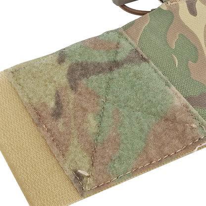 Tactical Elastic MBITR Radio Holder Wingman Pouch AR M4 5.56 Magazine Storage Shock Cord Retension Hunting Vest Accessories