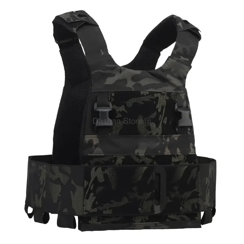 FCPC Slickster Plate Carrier Ferro Style Minimalistic Multi-Mission Tactical Vest Lightweight Airsoft Hunting V5 Vest Body Armor