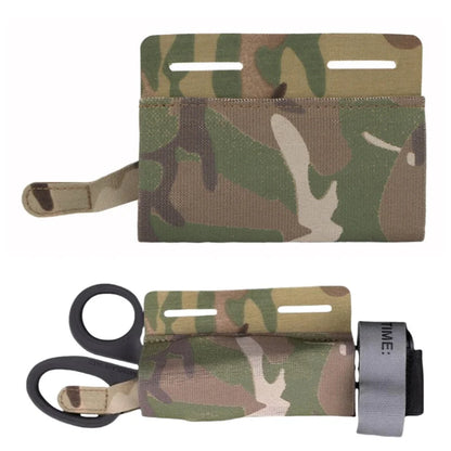 Compact MOLLE First Aid Pouch | EDC Organizer Pouch | Outdoor Emergency Kit Accessory Holder