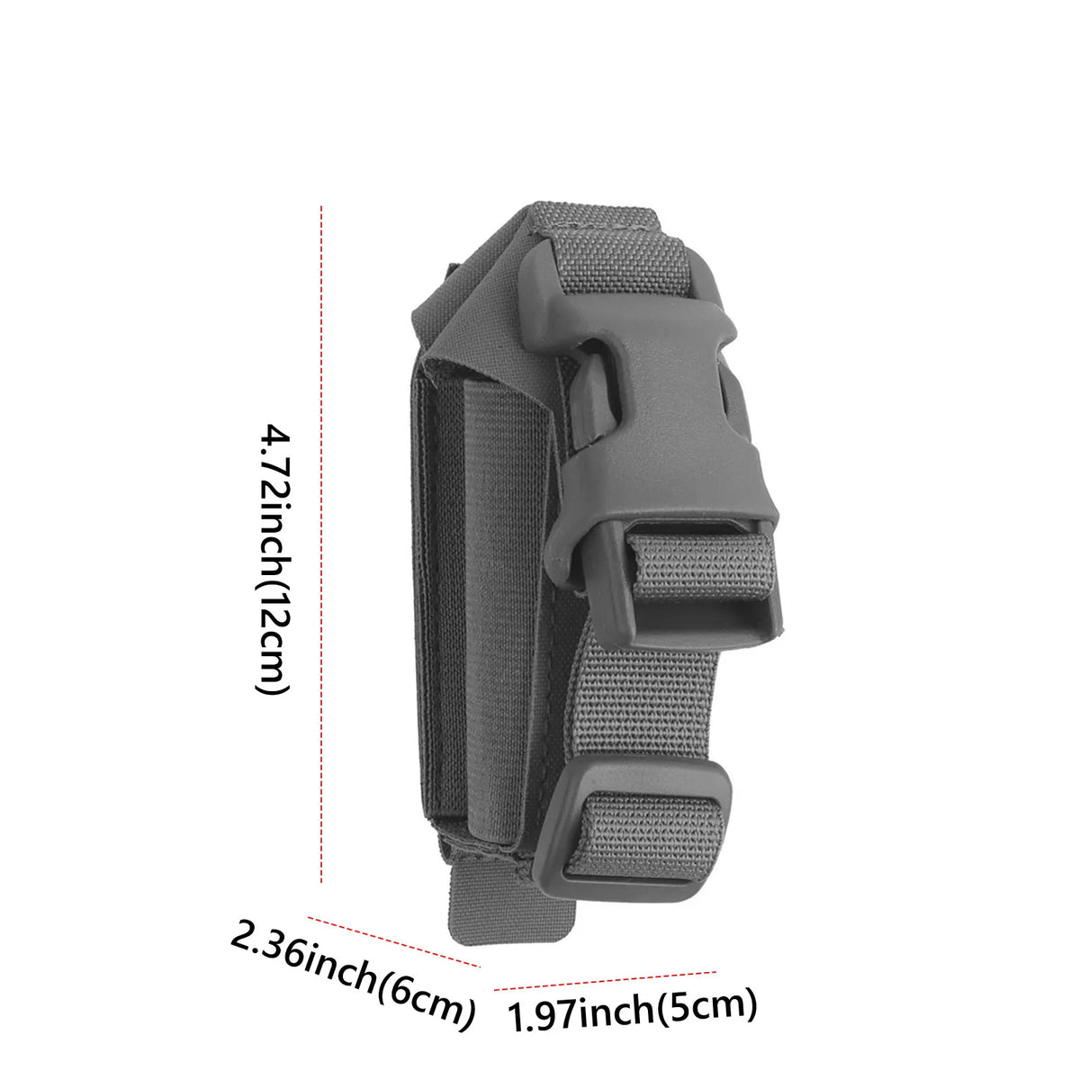 Grenade Pouch Small Hunting Accessories Single Flashbang Pouch Compact Stretch Bag for Outdoor Activities