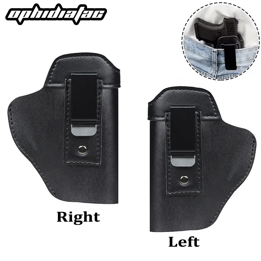 OPHIDIANTAC Carry Airsoft IWB gun case Glk 17 19 43X Sig P365 9mm concealed with left and right hand cases