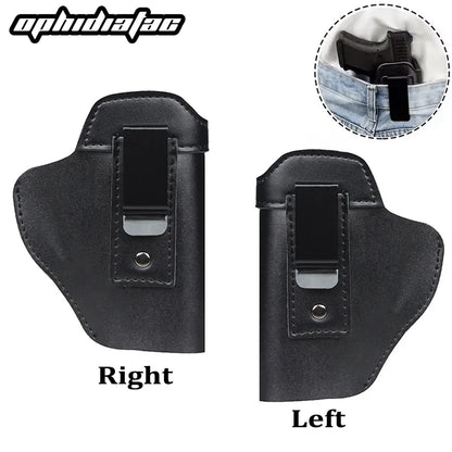 OPHIDIANTAC Carry Airsoft IWB gun case Glk 17 19 43X Sig P365 9mm concealed with left and right hand cases