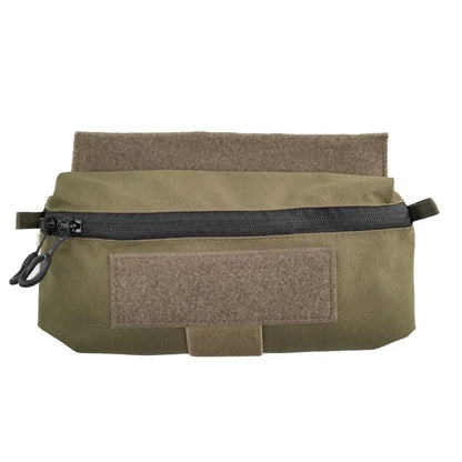 Tactical MK3 MK4 Vest Chest Hanging Pouch Airsoft Vest Abdominal Drop Pouch Gear Multicam Mini Storage Bag Accessories