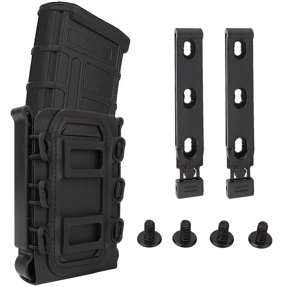 Tactical Magazine Pouch Molle for Ar15 M4 5.56 7.62 Fast Mag Pouch Rifle Pistol Magazine Holder Gun Hunting Airsoft Accessories