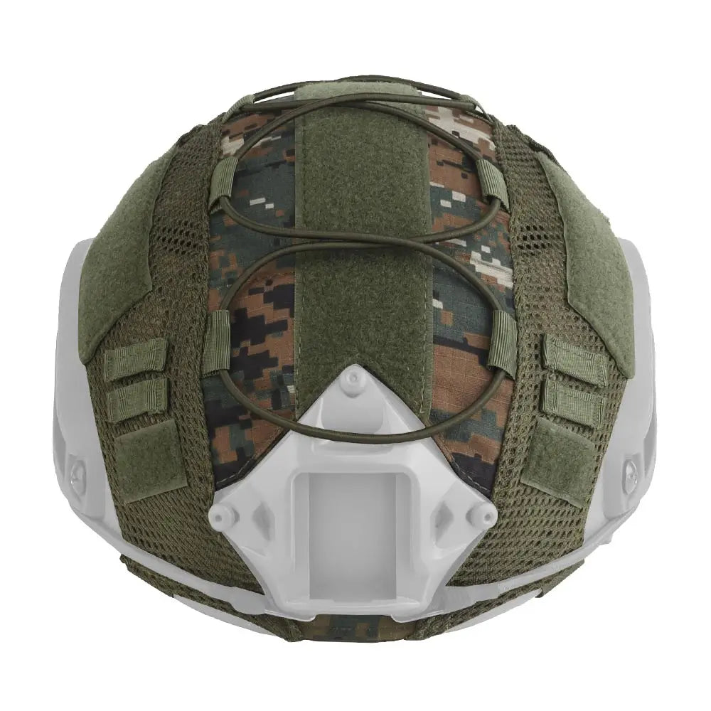 Camouflage Helmet Cover For Ops-Core PJ/BJ/MH Fast Helmet Cover Tactical Militar Hunting CS Wargame Outdoor Sport