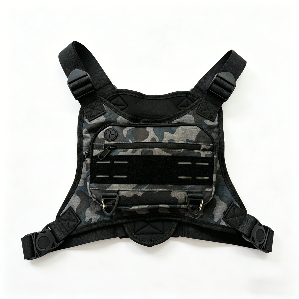Outdoor Tactical Vest Multi-Functional Waterproof Wear-resistant Backpack Men's Tactical Chest Bag for Hunting Fishing Camping