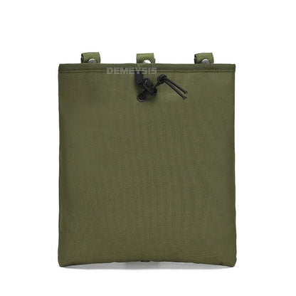Tactical Molle Dump Magazine Pouch Mag Drop Pouches Hunting CS Gun Ammo EDC Bag Recycling Storage Bag