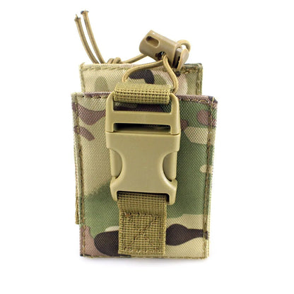 Tactical Molle Walkie Talkie Pouch Interphone Storage Bag Outdoor Molle Radio Pouch Walkie-Talkie Case Holder Accessary Bag
