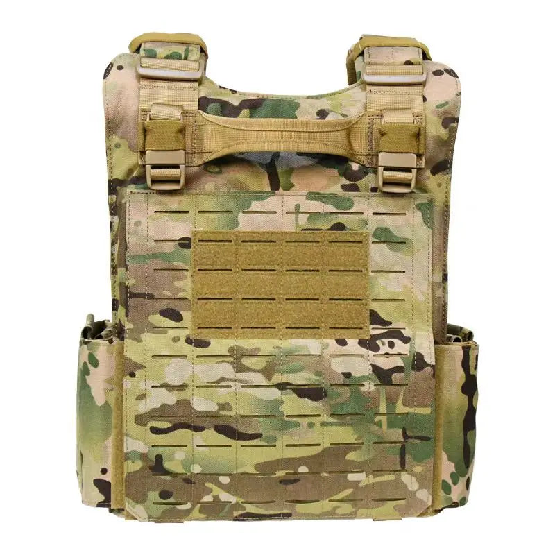  Lightweight Tactical Plate Carrier - Abrasion & Tear-Resistant Fabric, Dual-Purpose for Daily Protection & Tactical Drills