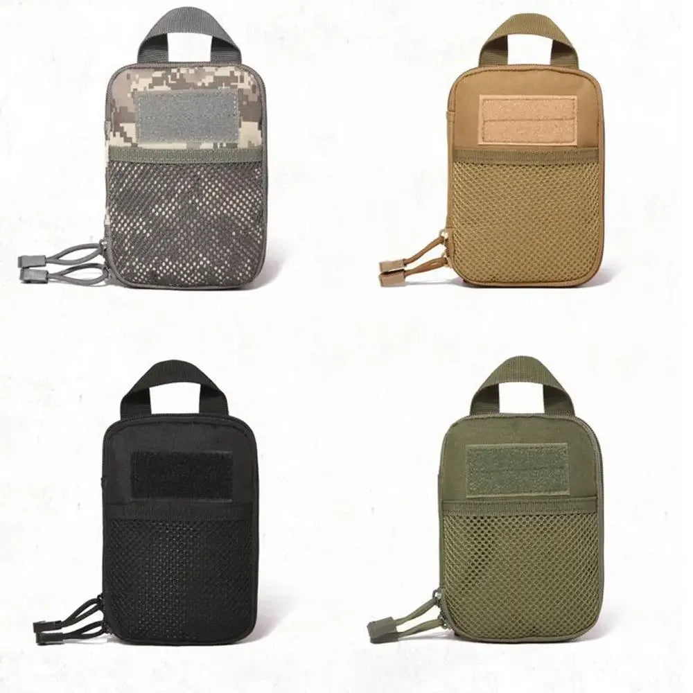 600D Nylon Tactical Bag Outdoor Molle Waist Fanny Pack Phone Pouch Belt Waist Bag EDC Gear Hunting Bag Gadget Purses