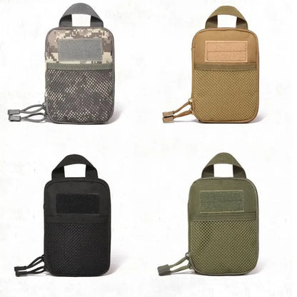 600D Nylon Tactical Bag Outdoor Molle Waist Fanny Pack Phone Pouch Belt Waist Bag EDC Gear Hunting Bag Gadget Purses