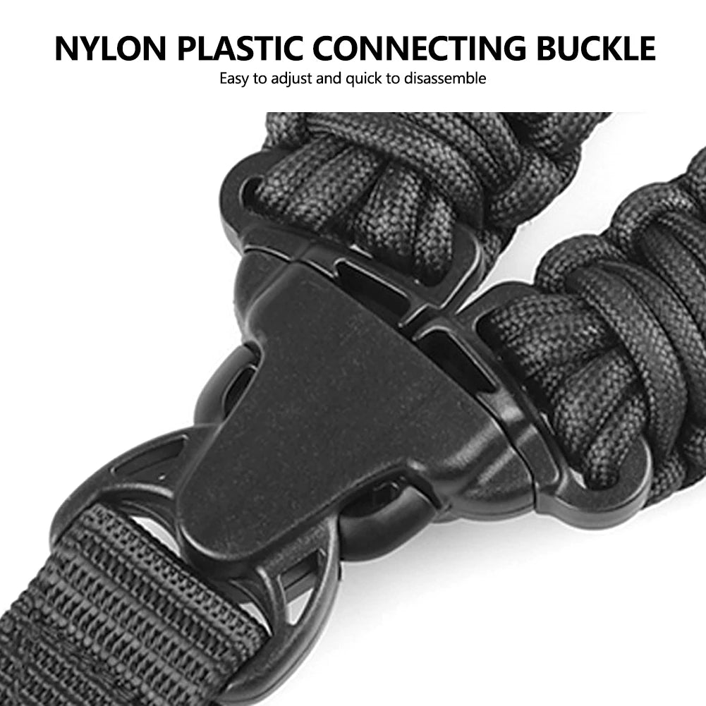 1Pc Airsoft Guns Sling 1 Point Strap Sport Sling Shoulder Strap Practical Nylon Sling Adjustable Outdoors Sport Tactical Harness