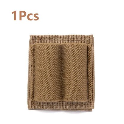 Tactical Hunting 6 Rounds Shell Holder Shotshell Insert Card Strip Hook Loop Adhesive Back For 12 Gauge