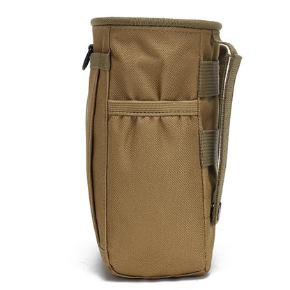 Outdoor new 3-5L camouflage MOLLE 600D nylon recyclable waist bag accessory bag garbage bag