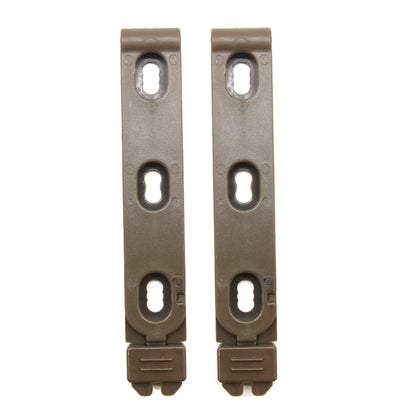 Tactical Molle Clips Clamp Molle Attachment for 5.56/7.62 Soft Shell Magazine Pouch Universal Knife Sheath Back Clips,2PCS 4PCS