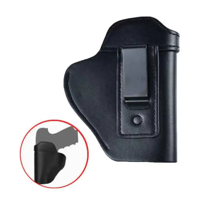Tactical Quick Draw Holster Fit Glock G17 M92 Leather Waist Carry Conceal Holster Shooting Training Prop