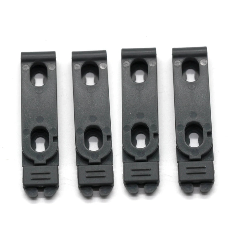 2PCS 4PCS Tactical 9mm Molle Clips Clamp Molle Attachment Soft Shell Magazine Pouch Universal Knife Sheath Back Clips Knife Clip
