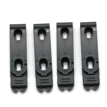 2PCS 4PCS Tactical 9mm Molle Clips Clamp Molle Attachment Soft Shell Magazine Pouch Universal Knife Sheath Back Clips Knife Clip