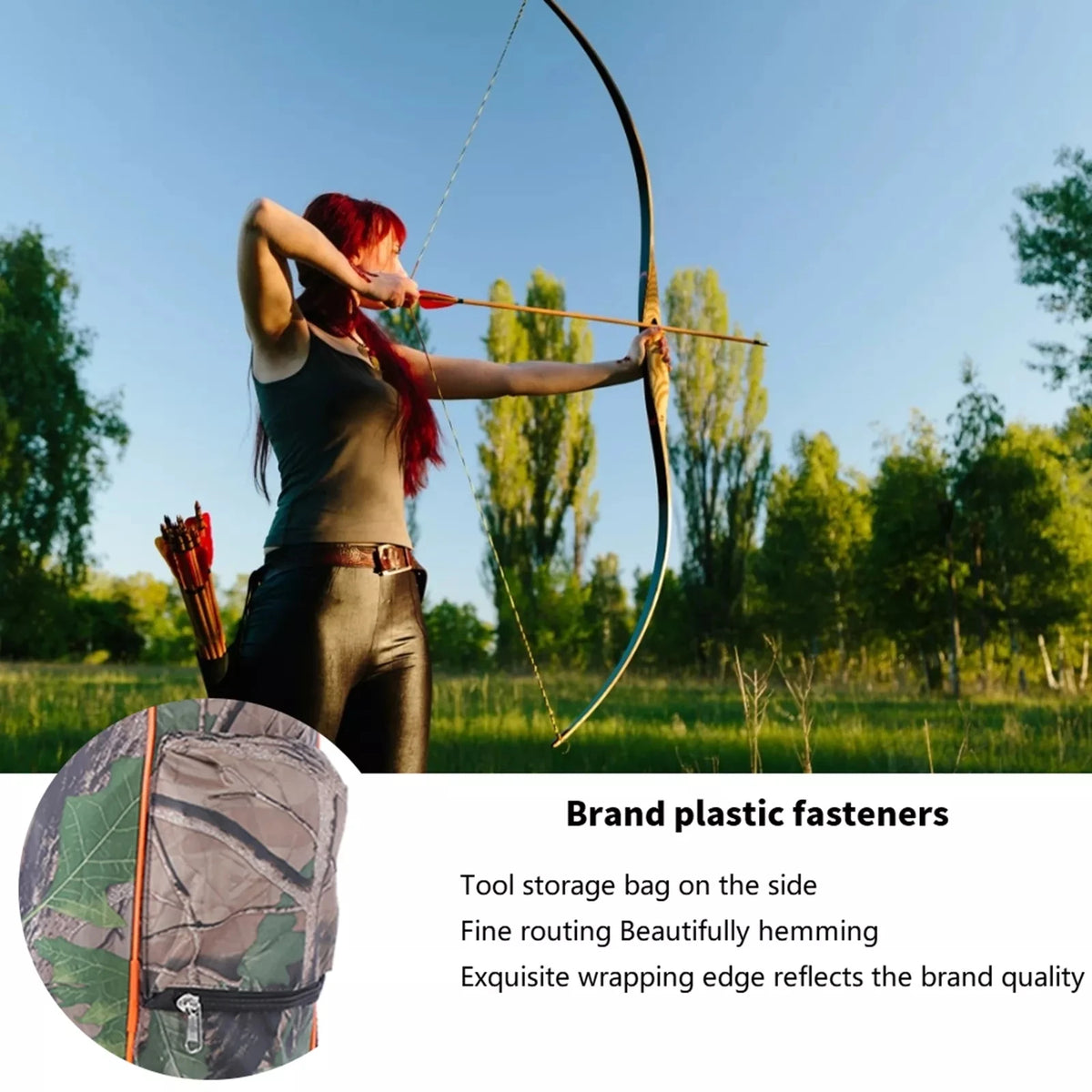 Portable Lightweight Crossbow Bags T Shaped Crossbow Bag Case Backpack Canvas Pouch for Crossbow Hunting Shooting