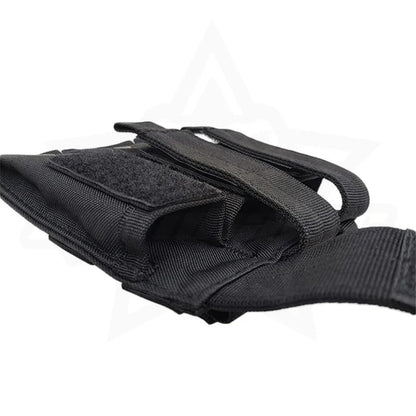 OPHIDIAN 9mm Magazine Pouch Single Double Magazine Pouch Outdoor Molle Open Top Magazine Pouch for  M1911 92F Flashlight Ba